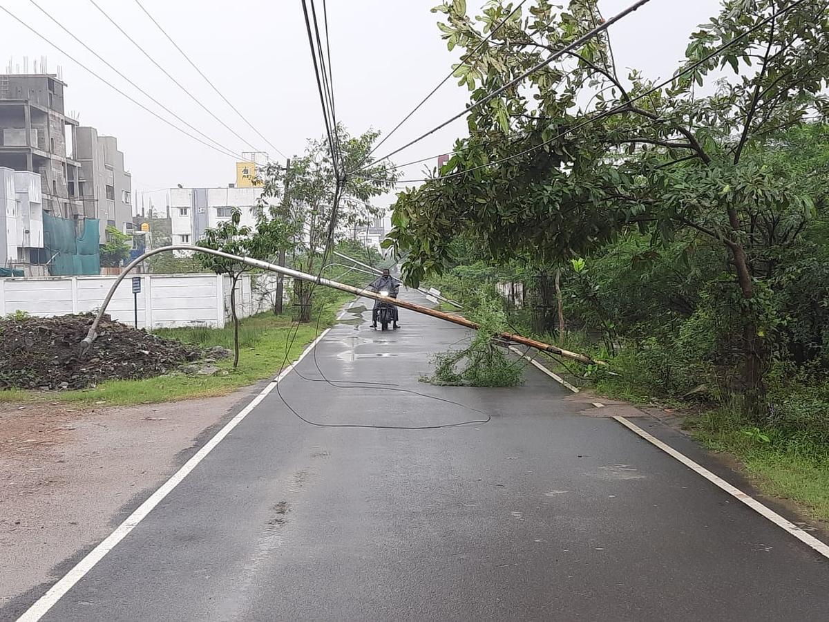 Cyclone Mandous live updates Centre of the cyclone has started